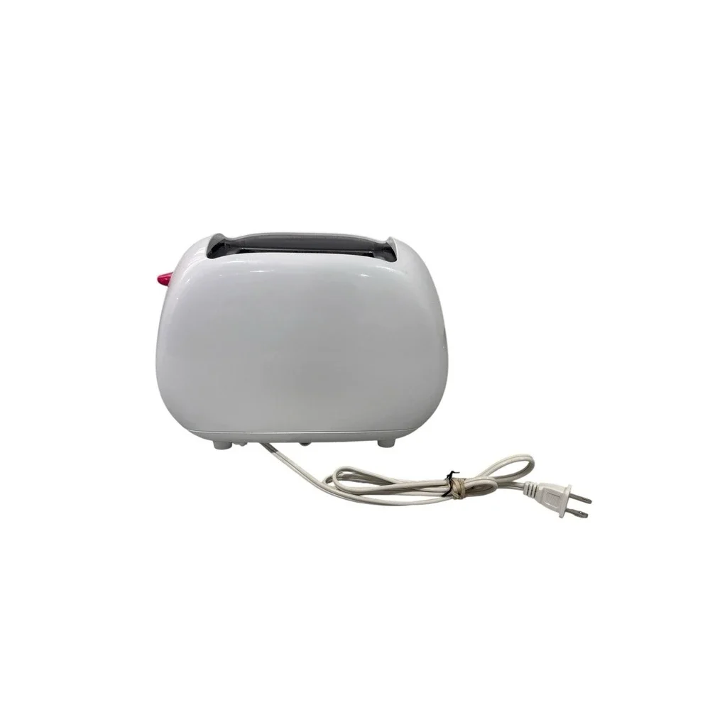 Hello Kitty 2-Slice Wide Slot Toaster KT5211 Bread/Bagel White Pink Sanrio 2012